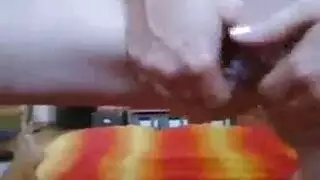 حمى البلع العميق رجلي يتلوى من المتعة