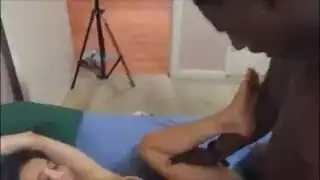 حفل الأفريقي تدليك مثلية