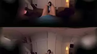 إباحية الواقع الافتراضي: نيك الحلق والركوب الخشن