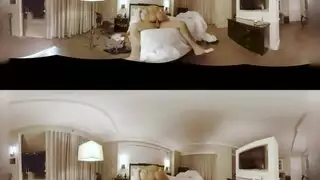 مغامرة إكس إكس إكس بالواقع الافتراضي: ضخ مهبلي وجلسة على الوجه