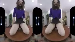 بورنو صريح بالواقع الافتراضي: لقطة مقربة لكس شانيل بيترسون المفتوح