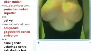 أوضاع كاميرا تركية هاوية مع عدة أعضاء ذكورية