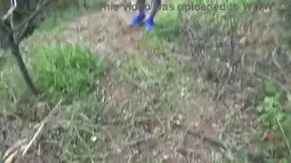 زوجة مسلمة تحصل على نظرة غير متوقعة للحم غريب ضخم