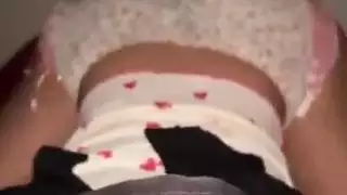 فتاة عربية مسلمة بمفردها: لعب شرجي صريح وكلام فاحش