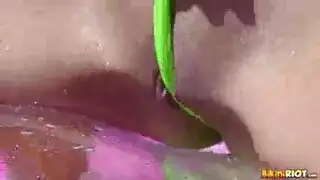 اسود ينيك عارضه الازياء