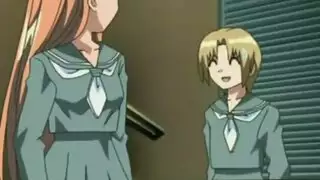 انمي يخف الفتاتان ويقطنها ويدعون منسف في كسه